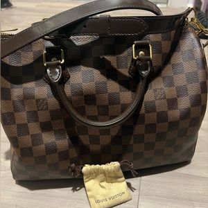 Louis Vuitton Damier Ebene Speedy Bandouliere 30 Satchel 2015